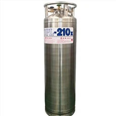 کپسول 210 لیتری اکسیژن 20 بار | سیلندر 210 لیتری اکسیژن | مخزن Dewar